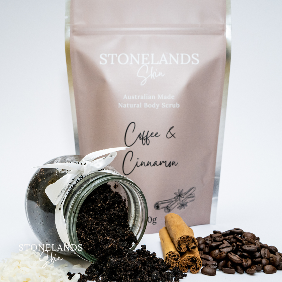 Stonelands Skin Coffee & Cinnamon Body Scrub