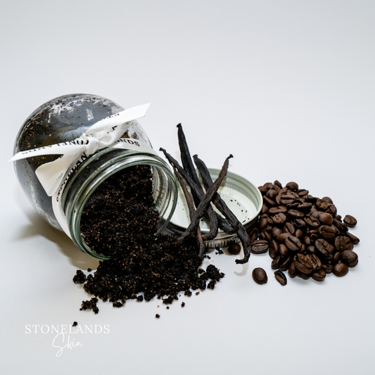 Stonelands Skin Coffee & Vanilla Body Scrub