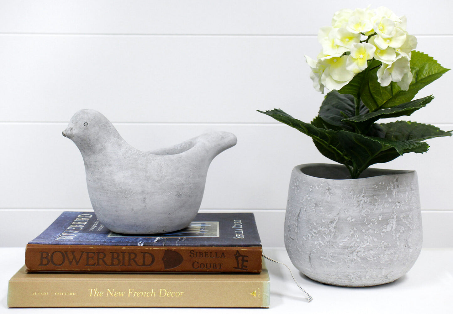 Rustic Bird Planter