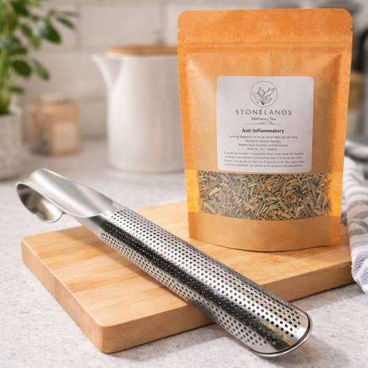 Stainless Steel Tea Strainer | Long-Handle Tea Infuser Stick