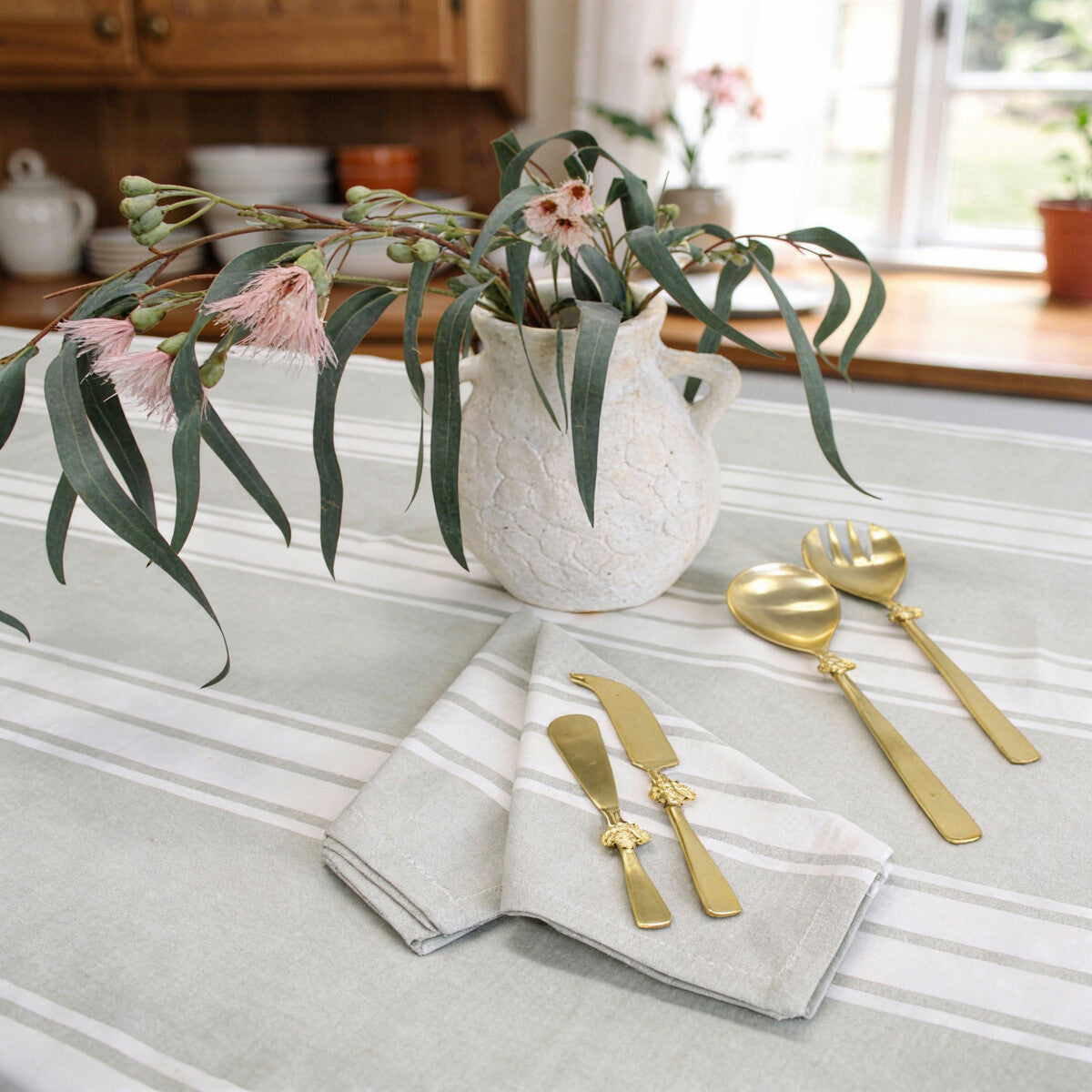 Pistachio Bay Cotton Tablecloth | Pre-Order