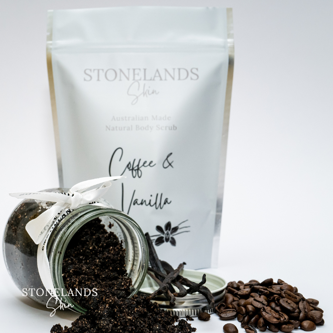 Stonelands Skin Coffee & Vanilla Body Scrub
