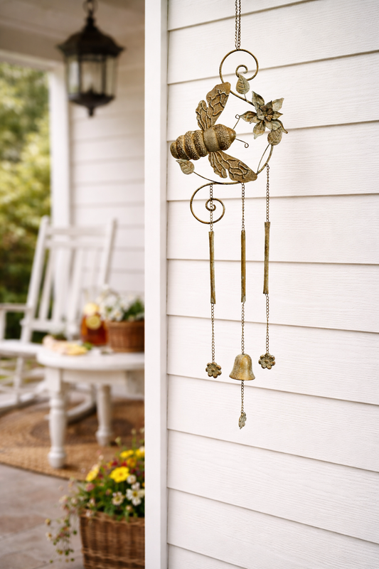 Antique Bee Wind Chime