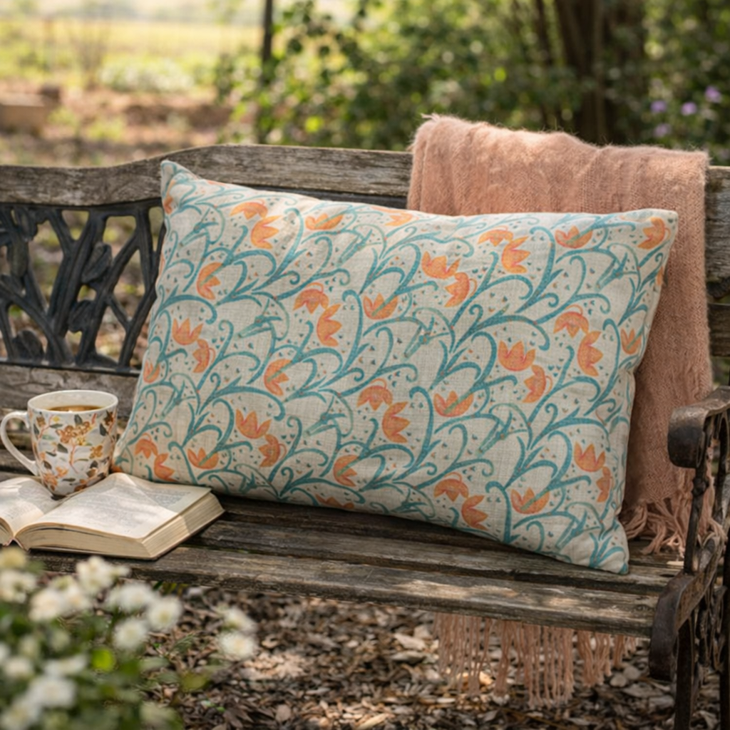 Autumn Bloom Cushion