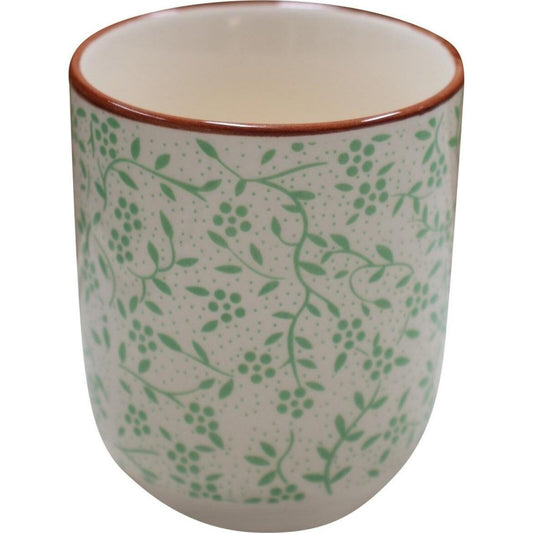 Green Vine Teapot + 10x Jappa Cups