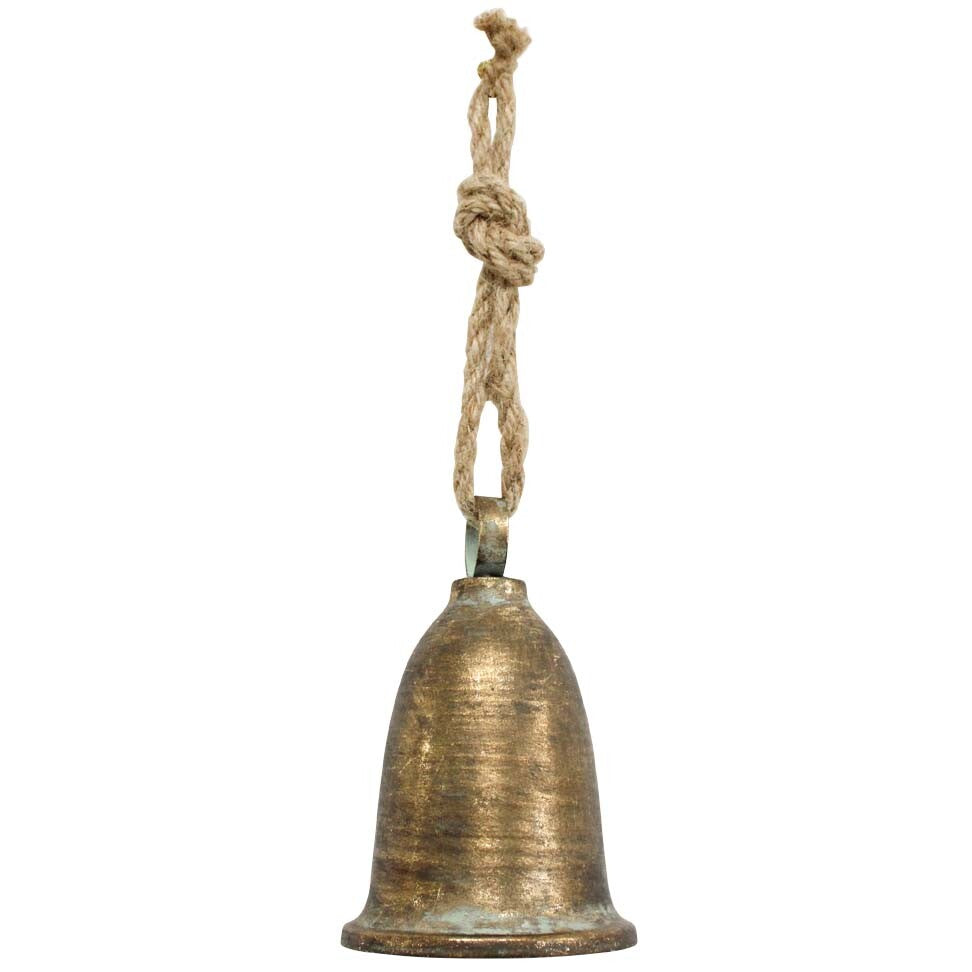 Rustic Antique Gold Hanging Bell | Pre-Order
