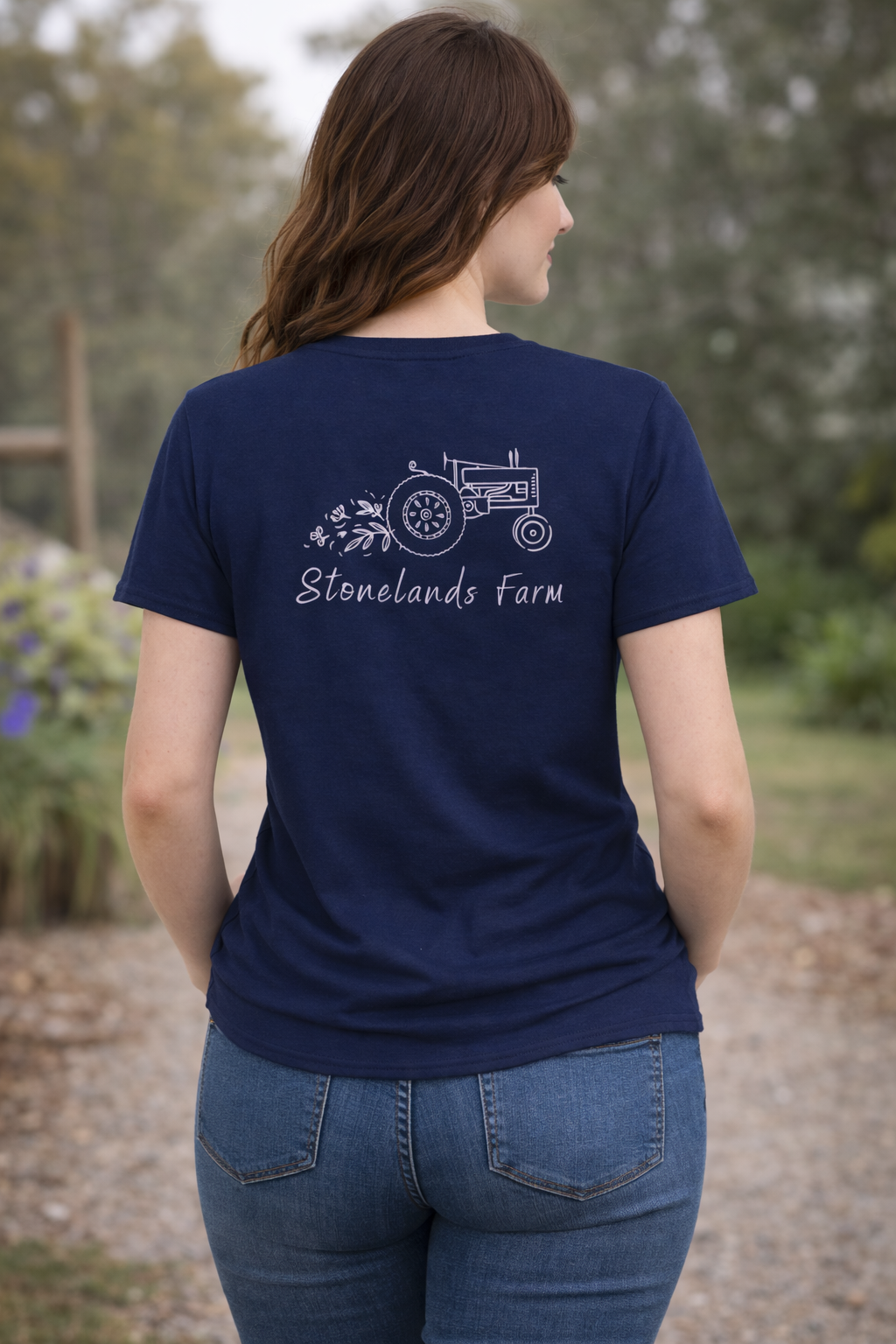 Women’s Navy Stonelands Tee