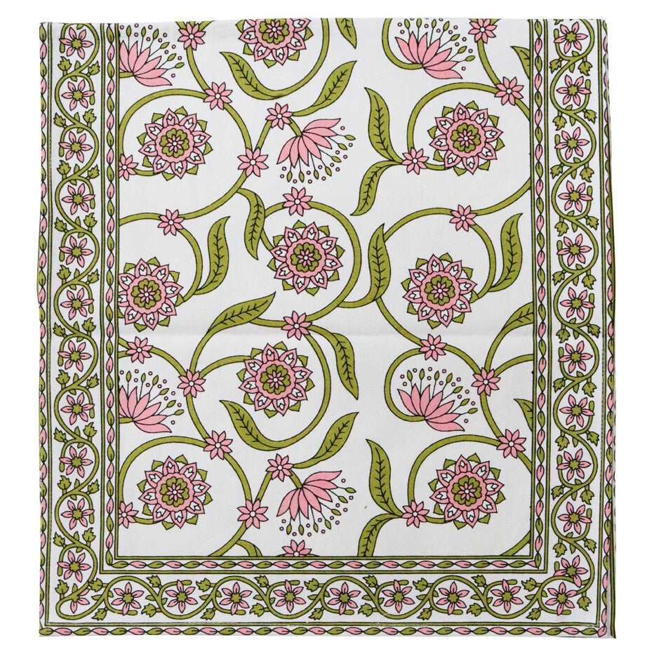 Esther Botanical Cotton Table Runner | Pre-Order