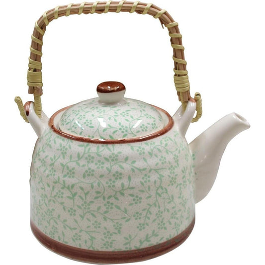 Green Vine Teapot + 10x Jappa Cups