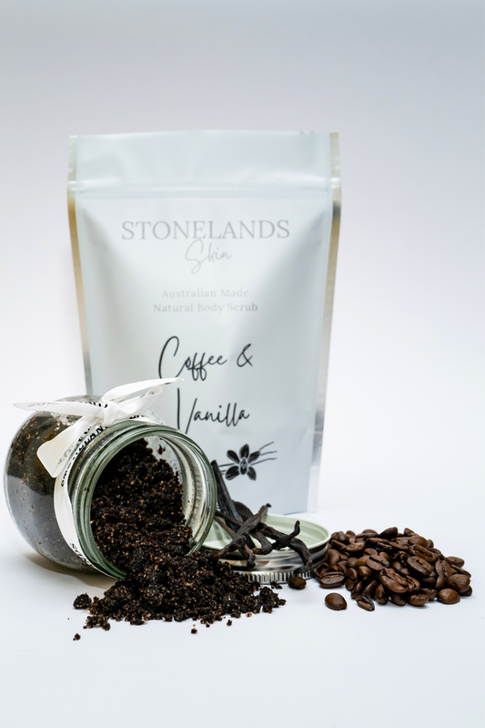 Stonelands Skin Coffee & Vanilla Body Scrub