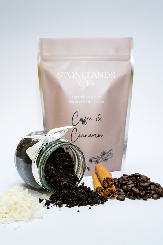 Stonelands Skin Coffee & Cinnamon Body Scrub