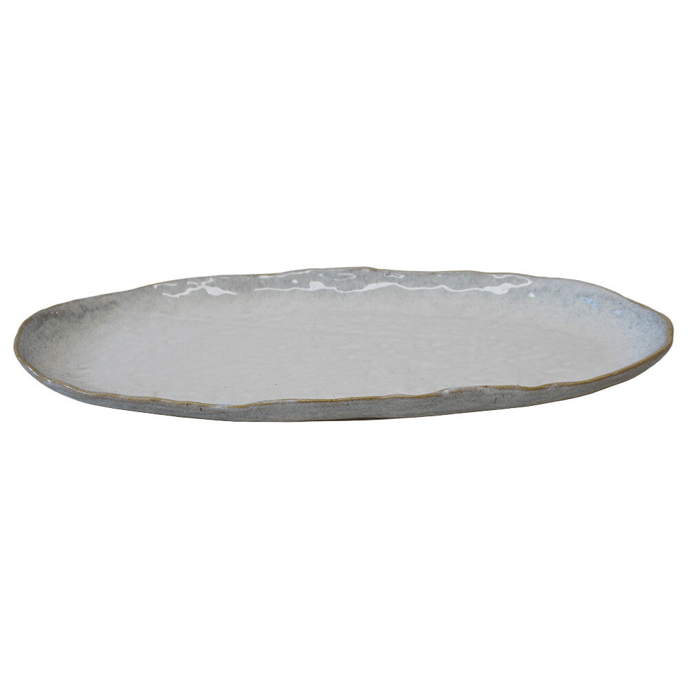 Wai'au Oval Stoneware Serving Platter